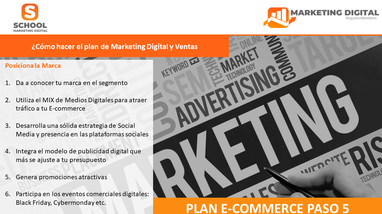 Plan de E-commerce - Marketing Digital