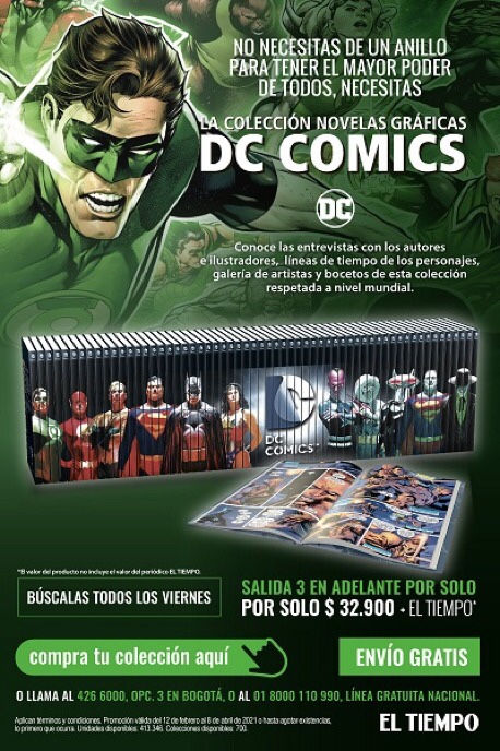 Colección Novelas Graficas DC  Cómics 