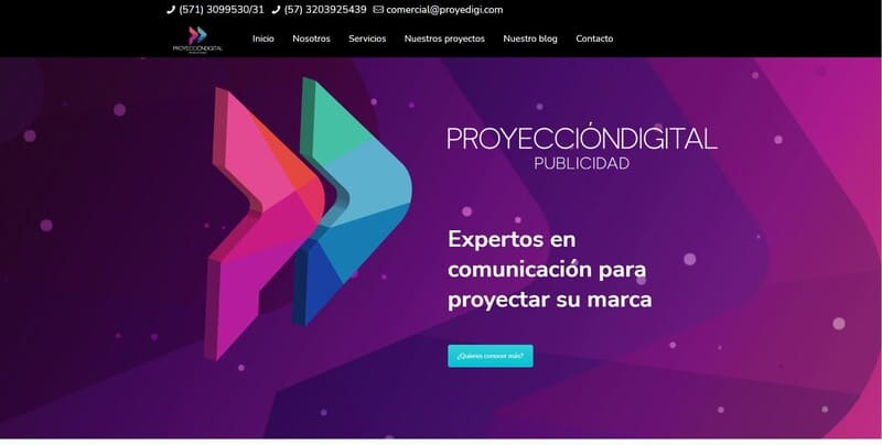 proyeccion Agencia De Marketing Digital en colombia