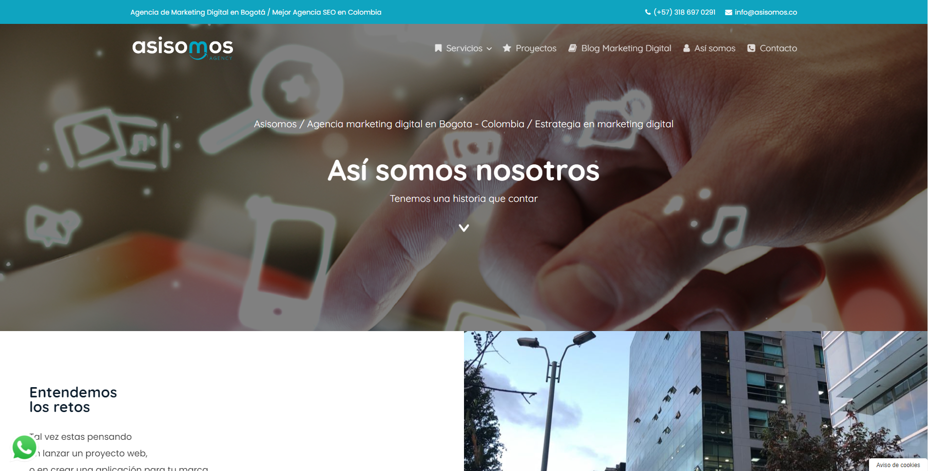 Asisomos Agencia De Marketing Digital en colombia