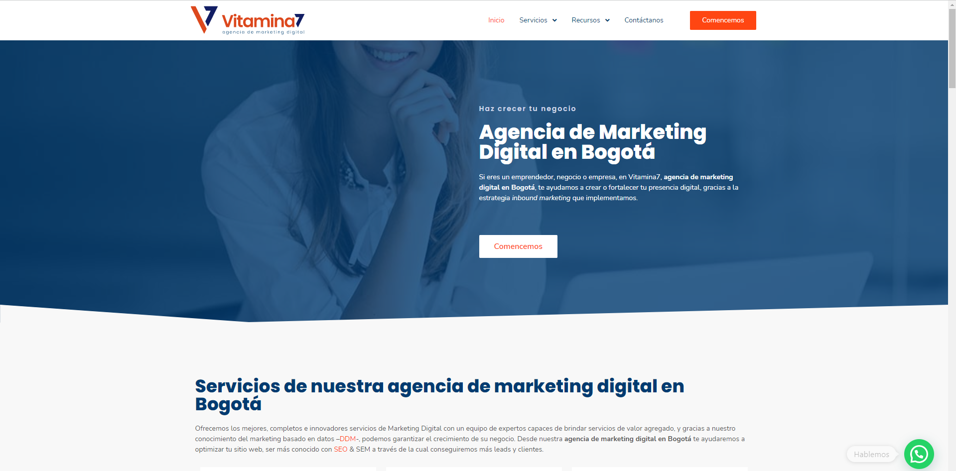 Vitamina7 Agencia De Marketing Digital en colombia