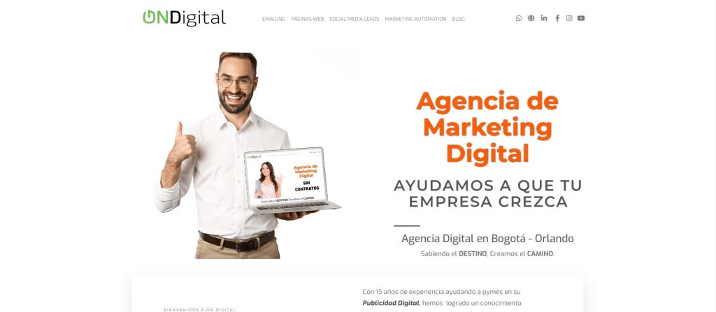 mejores agencias de marketing digital en Bogotá para hacer crecer su empresa