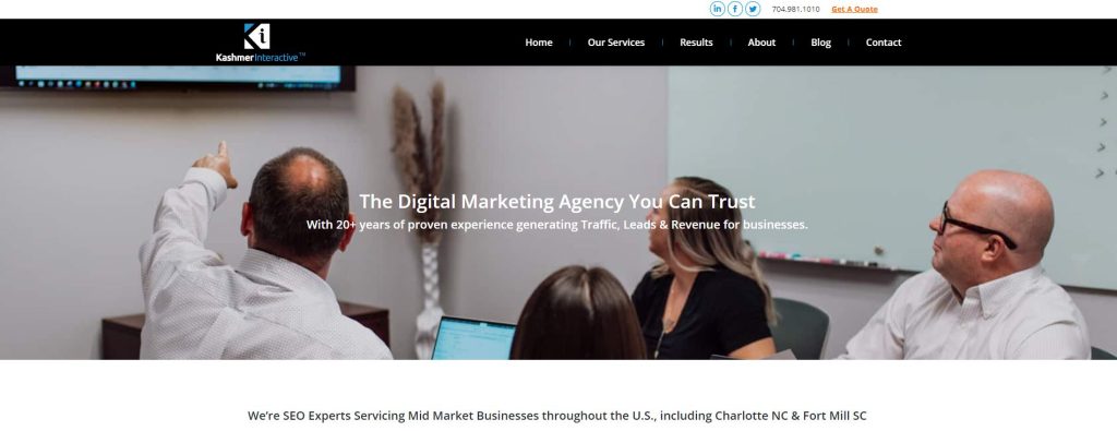 Agencias de Marketing Digital en Charlotte para empresas