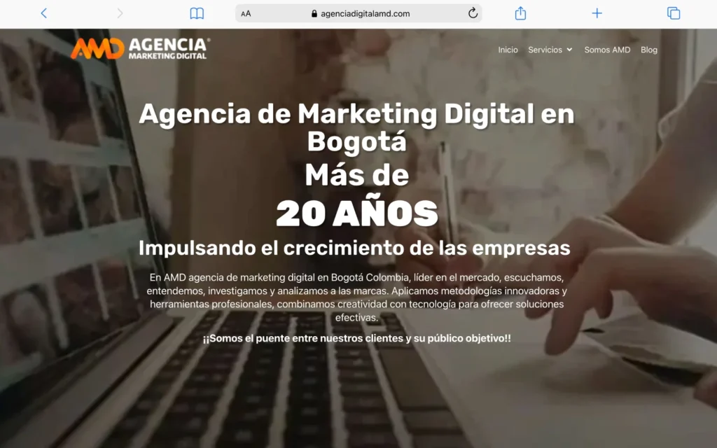 AMD - Mejores agencias de marketing digital en Colombia