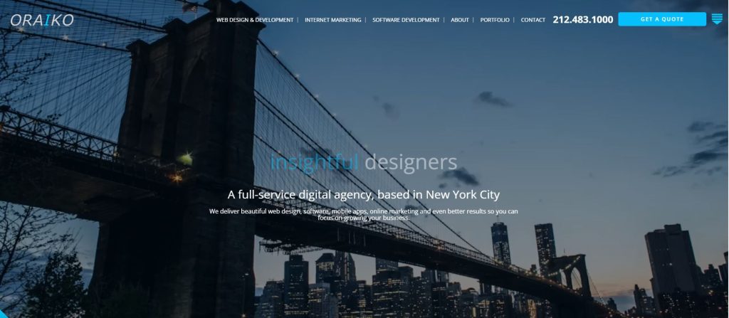 ORAIKO una de las Mejores 10 Agencias de Marketing Digital en Brooklyn