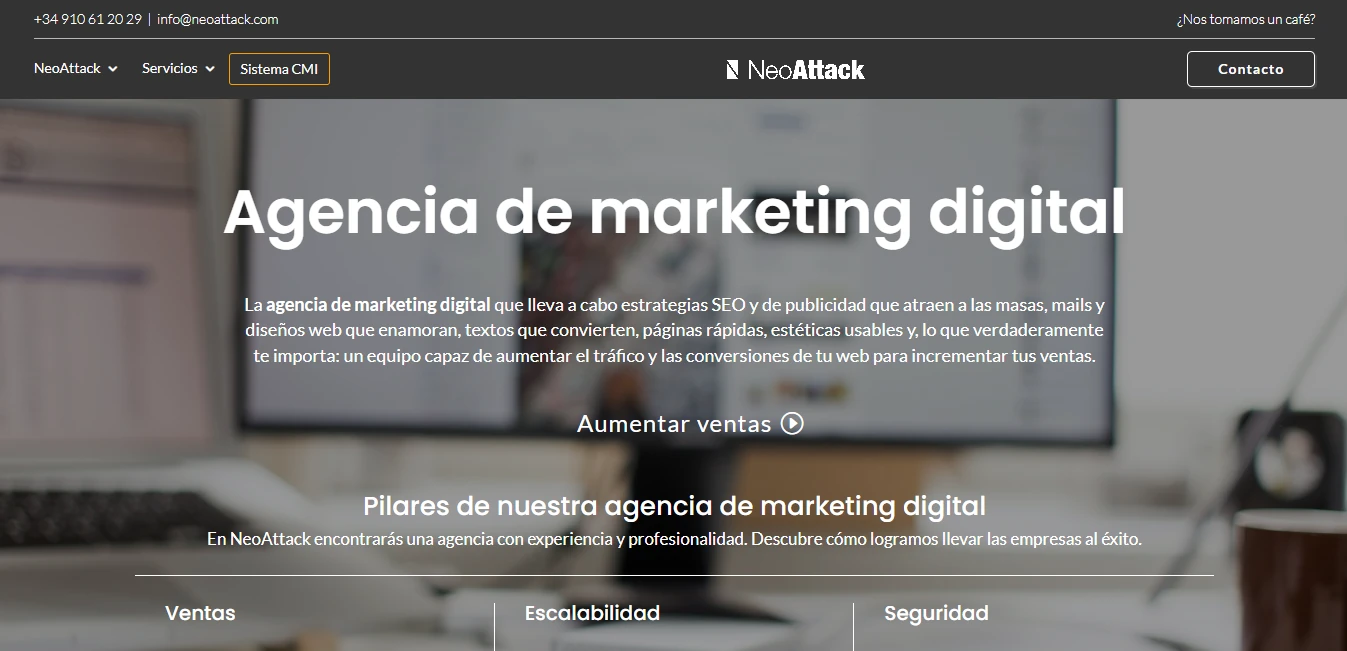 Neo Attack, empresa de diseño de páginas web en Bogotá