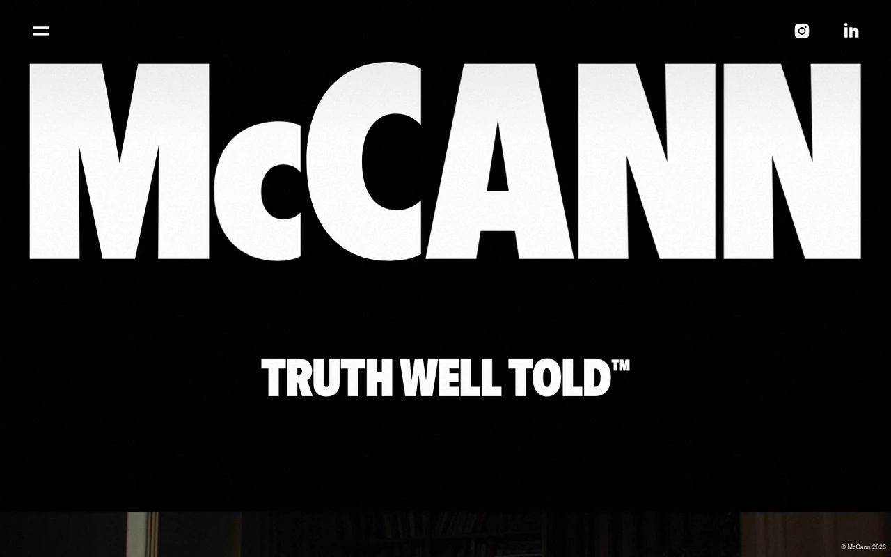 Sitio web de McCann, agencia de creatividad y campañas de alto impacto